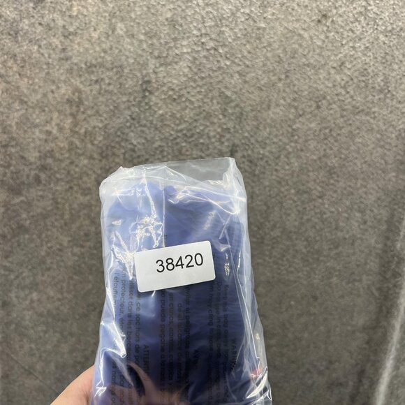 Nike Dri Fit Running Shorts Womens Medium Blue Black Orange Athletic Workout - Picture 10 of 10